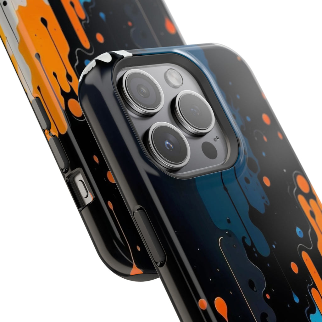 Abstract Drip Magnetic Impact Phone Case