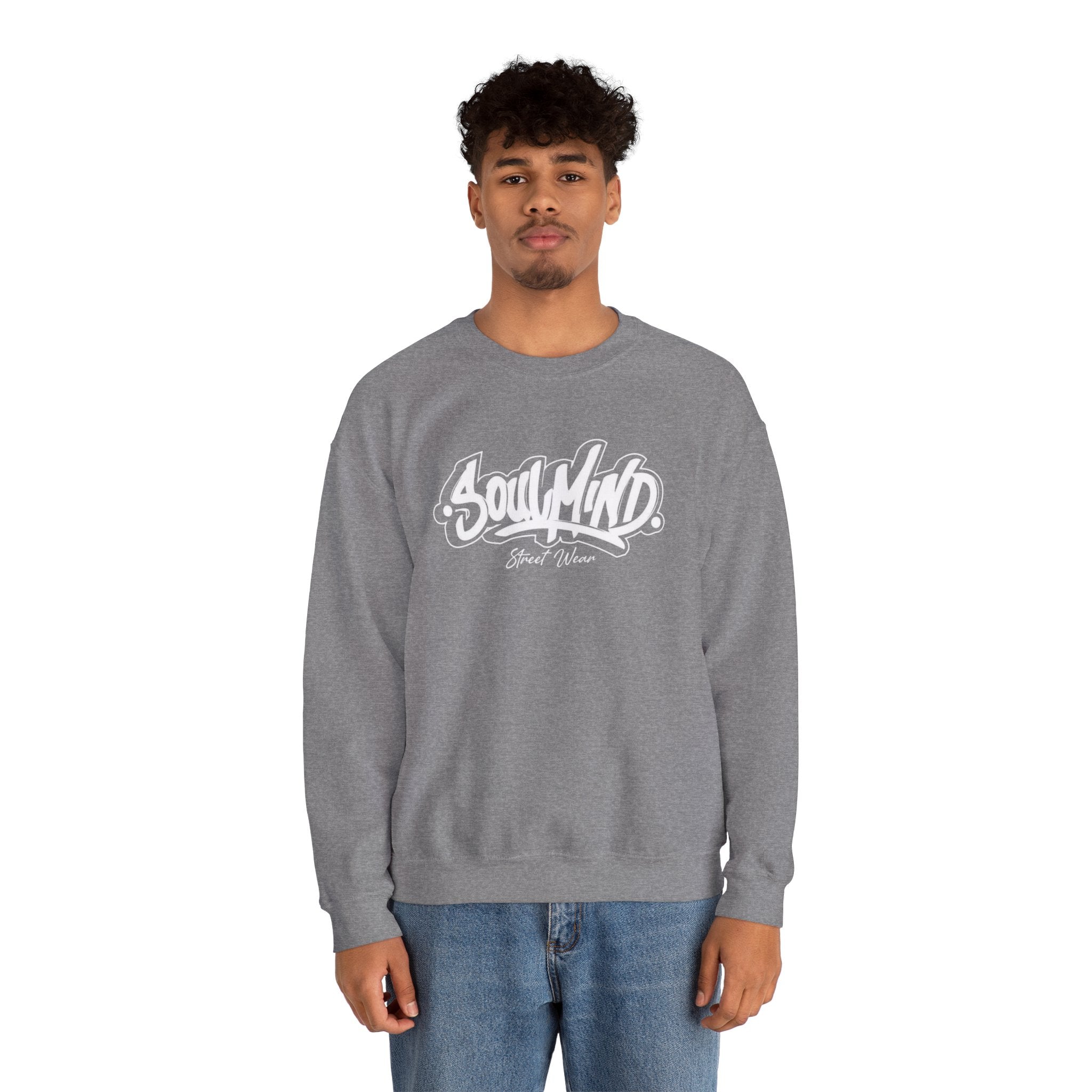 Soul Mind Crewneck Sweatshirt — Streetwear Graphic Pullover