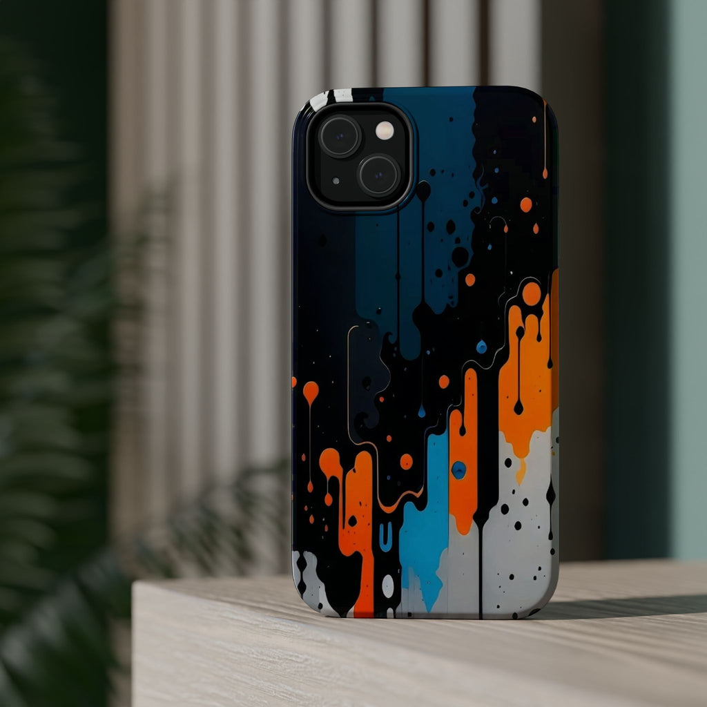 Abstract Drip Magnetic Impact Phone Case