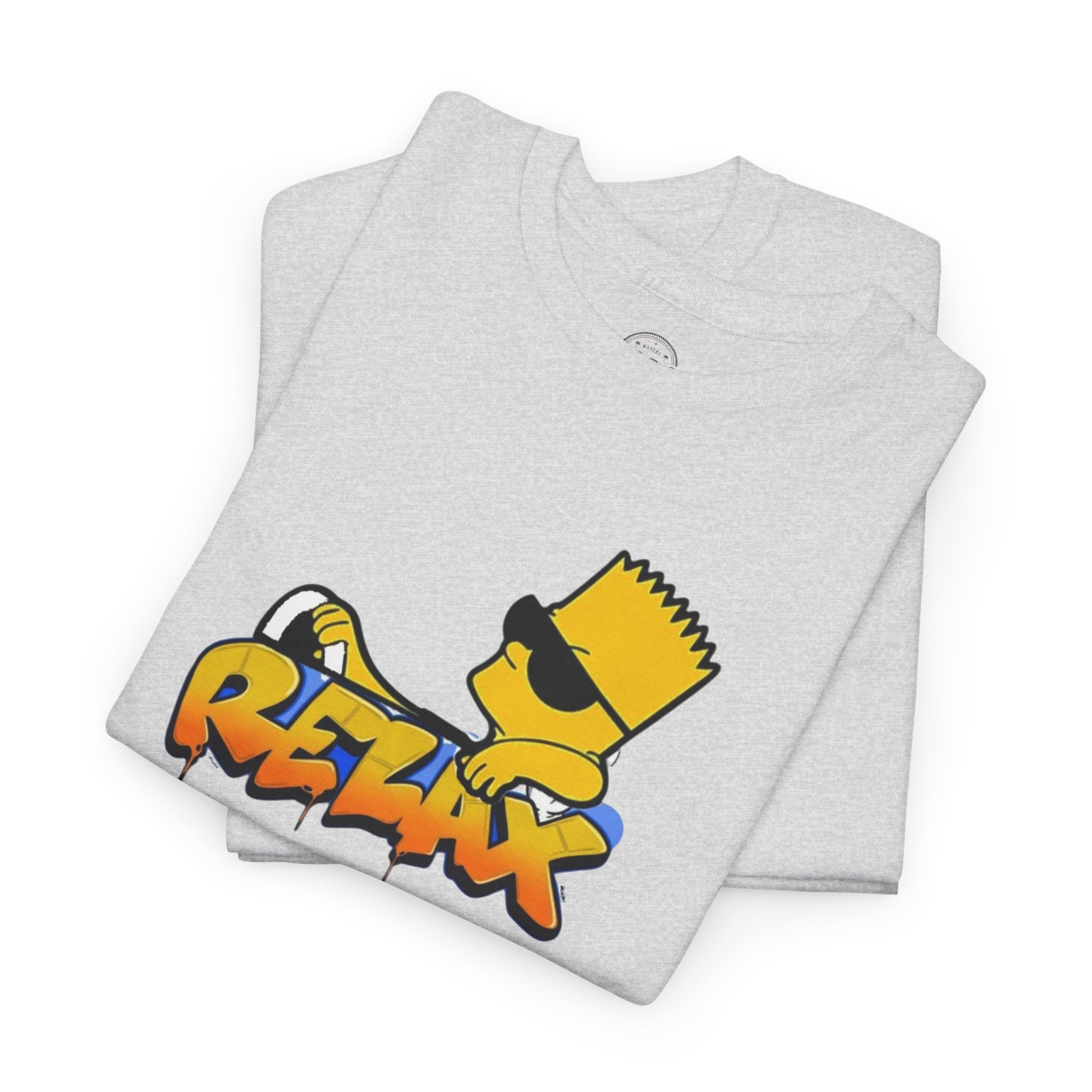 Relax Bart Graphic Tee — Retro Skate Cartoon T‑Shirt