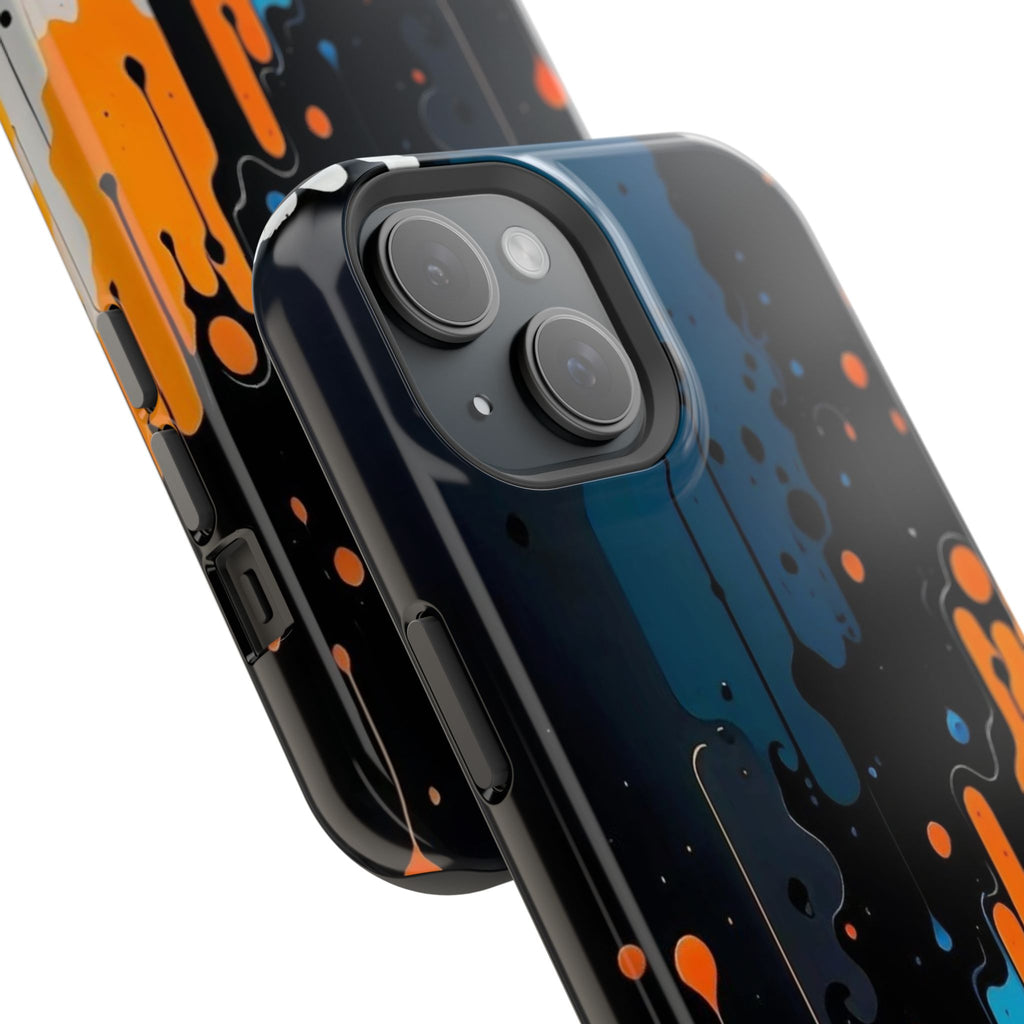 Abstract Drip Magnetic Impact Phone Case