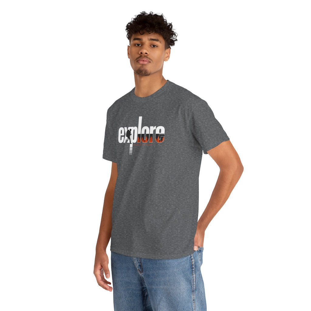 Explore Logo Tee | Adventure Graphic Shirt, Travel Typography