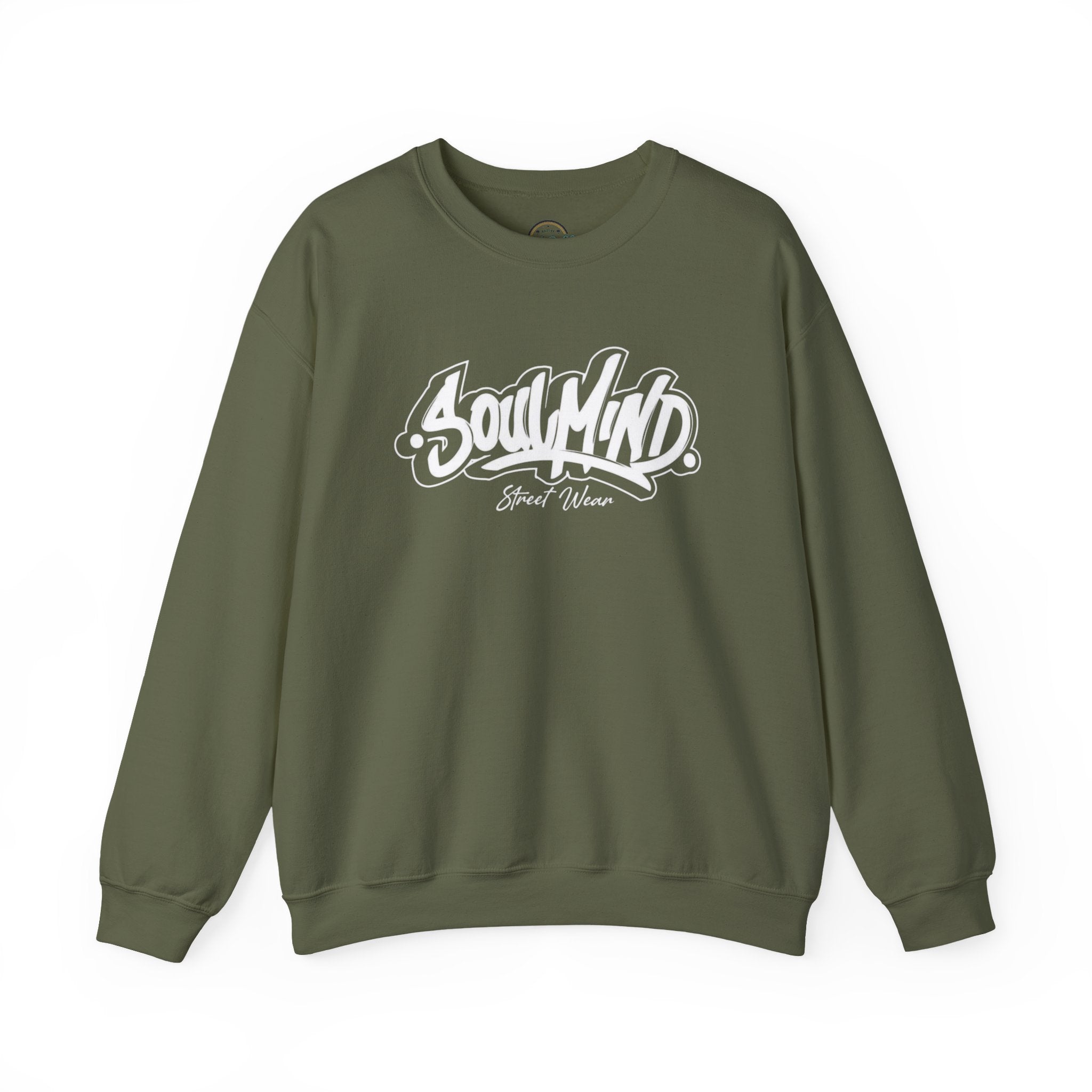 Soul Mind Crewneck Sweatshirt — Streetwear Graphic Pullover
