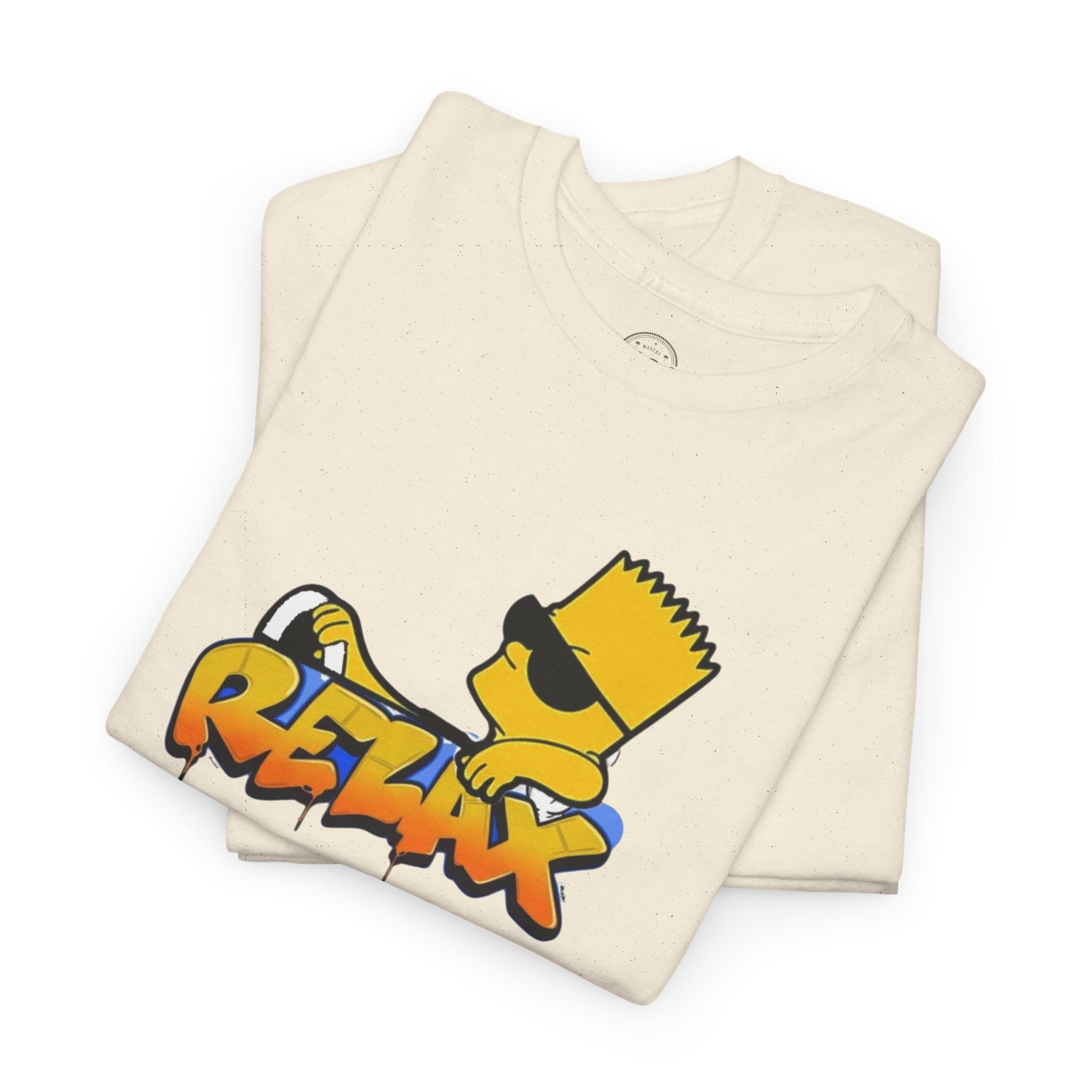Relax Bart Graphic Tee — Retro Skate Cartoon T‑Shirt
