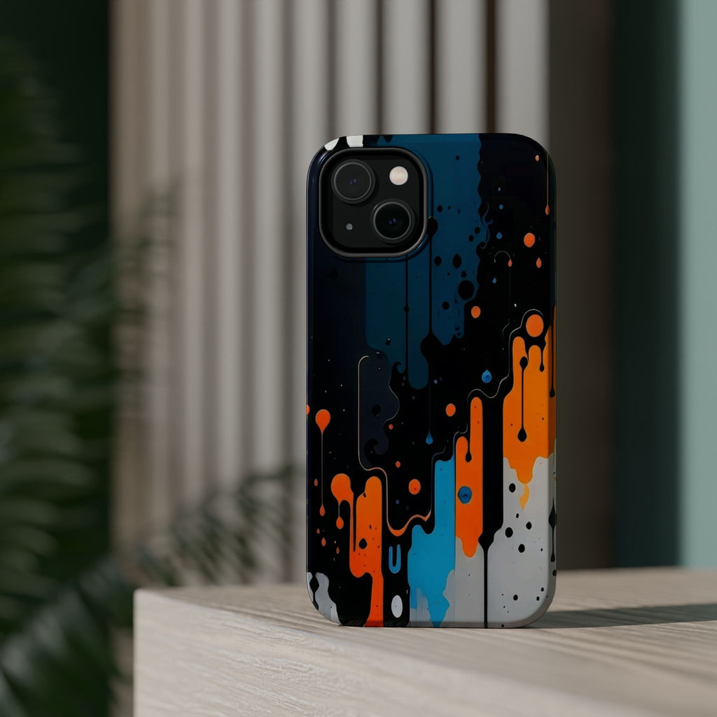 Abstract Drip Magnetic Impact Phone Case