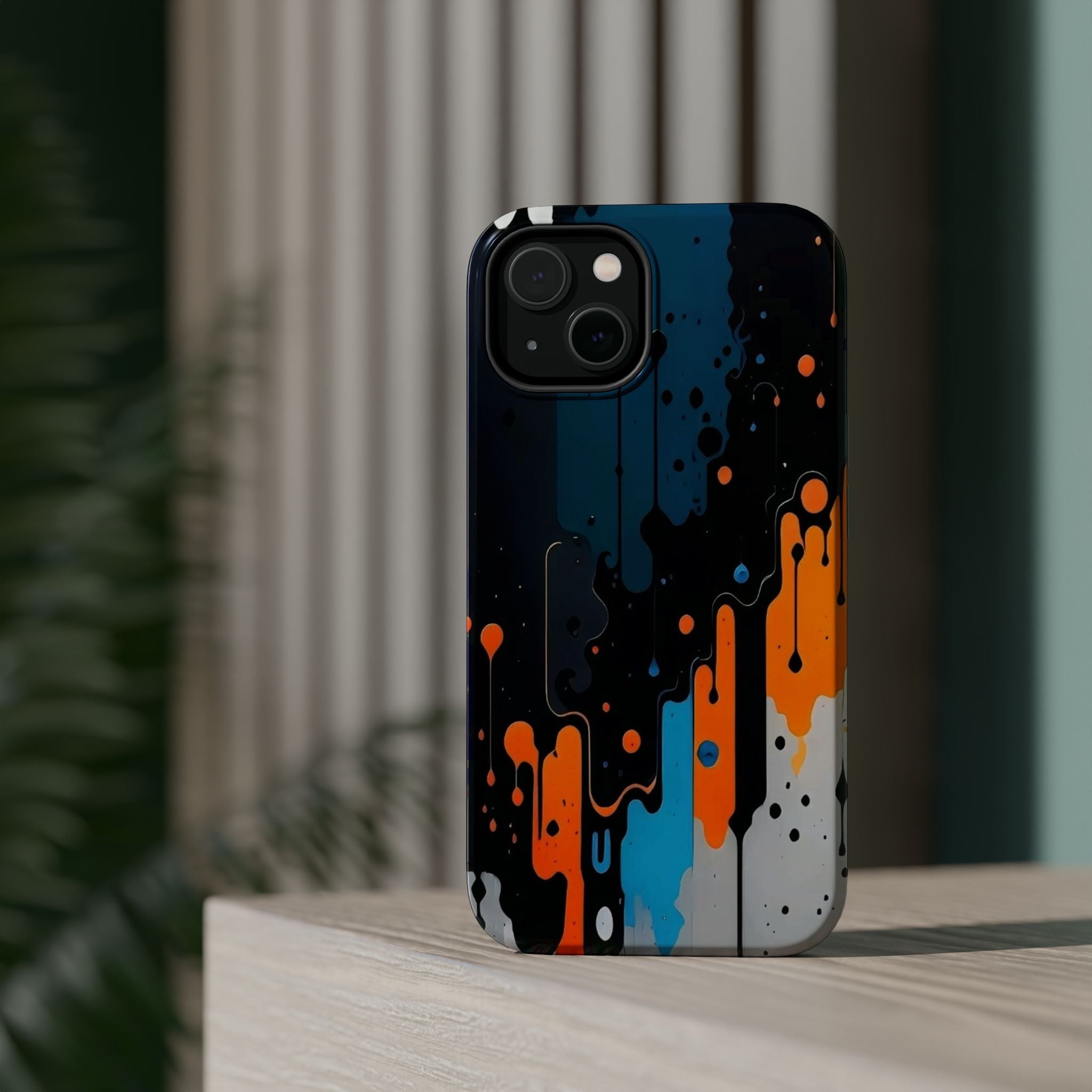 Abstract Drip Magnetic Impact Phone Case