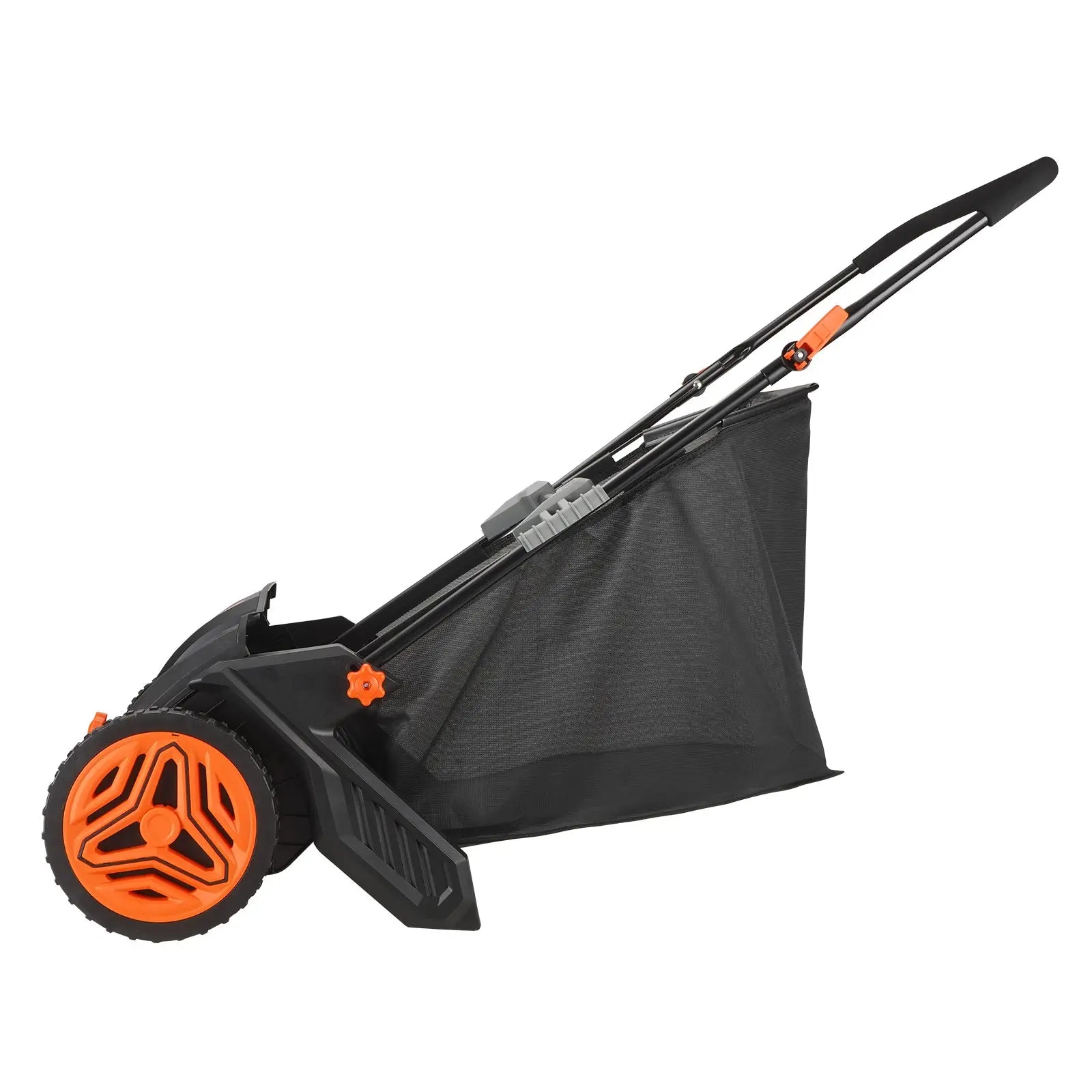 🔥 Summer Sale-Push Lawn Sweeper–Upgraded Version 26-Inch Leaf & Grass Collector with Large Hopper Bag 🌿